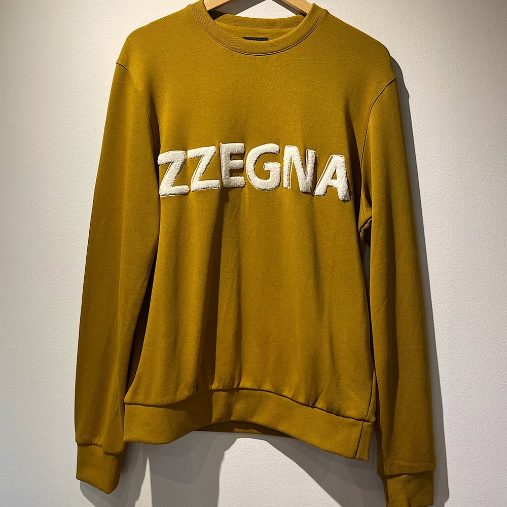 Z Zegna Logo Embellished Sweatshirt
